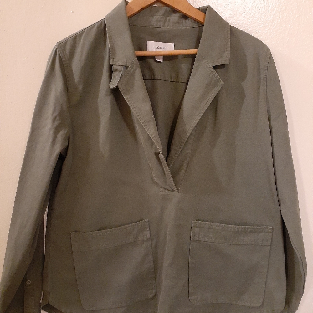 J. Crew  Shirt Jacket